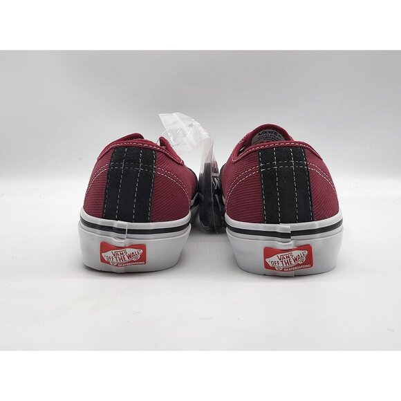 Vans Skate Authentic Asphalt Pomegranate Suede Canvas Shoes VN0A5FC8249 Size 6.5 - Picture 4 of 8